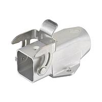 HARTING 19440030801 ຮູຊິ້ງ HAN 3A BLKHD MNT HSG R/A, ສແຕນເລດສະຕີນເນລສ