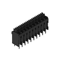 Wurth Elektronik 691410100010 ບລັອກເຊື່ອມຕໍ່ຄົງທີ່ WR-TBL ໄລຍະຫ່າງ 3.5mm Monoblock THT ສີດໍາ ແນວຕັ້ງ ສອງຂາ ຊ່ອງສຽບສາຍ ບໍ່ມີສະກູ ແບບກົດເຂົ້າ 10P