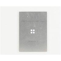 Chip Quik IPC0026-S ປຸ່ມຊ່ອງແລະຕົວແປງ QFN-40 ແບບສແຕນເລດສຕີນ Stencil