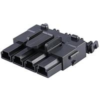 Molex 42816-0412 ຮູງຮັບ Receptacle MINIFIT SR 4Ckt 10MM RECPT HSG SR ສີດຳ