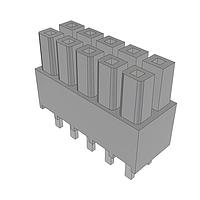 Samtec IPS1-105-01-L-D ພາວເລີ້ມໃຫ້ກັບບອດ .100" Mini Mate(R) ອິສເລດພາວເລີ້ມຕໍ່ຕົວເຊື່ອມພວມຊອກເກັດ