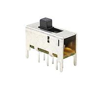 E-Switch EG2201 ສະລາຍສະວິດ DPDT PC MNT SLIDE