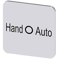 SIEMENS 3SU19000AF810DD0 ປ້າຍປະກັດ, ມື O ອັດໂມຕິ INSCR. LABEL,SILV 22 X 22MM, ມື O ອັດໂມຕິ