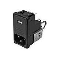 Schaffner FN372-2-21 ພວງເຂົ້າ 2A SNAP IN 2FUSE POWER ENTRY MODULE