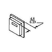 Honeywell AML52-C20W ຕົວຊີ້ວັດຕົວຕິດຕູ້ / ຕົວຊີ້ວັດສະຕິກເປີ WHT. BUTTON COVER