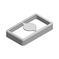 Masach Tech MS268-20F ເຟຣມປ້ອງກັນ EMI/RFI, ສອງສ່ວນ 26.8 x 15.6 x 4mm ເຟຣມປ້ອງກັນ RF/EMI ສອງສ່ວນ ດຣ້າວນ-ບໍ່ມີຕໍ່ຕ້ານ (CRS)