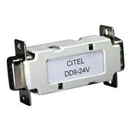 CITEL DD9-24V ສາຍຂໍ້ມູນ DD15-24V D-sub ອຸປະກອນປ້ອງກັນແຮງກະທົບຂອງສາຍຂໍ້ມູນ (SPD), 24V, 9 ສາຍ+G
