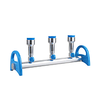 Rocker MultiVac 310 – MS ອະລູມິນຽມ Manifold ຫຼາຍສາຂາ (3-Places, 48x13x16 cm)