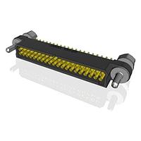 Amphenol Socapex MHDAS2F040YDE10 Connectors Micro HDAS 40 female straight pc tail contacts40 position socket1.27 mm 2 row straight