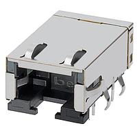 Bel Magnetic Solutions L834-1G1T-91 ມັກເນຕິກ ຈໍກ 1PORT MID-PLANE 10/100 LED