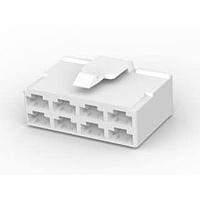 AMP Connectors - TE Connectivity 172136-1 ຮາງ PLUG 8P F/H NAT