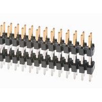 3M Electronic Solutions Division 951424-8060806-AR ພິນສະຕຣິບ 24P BD STCK HDR 2R THRU-HOLE 10U AU