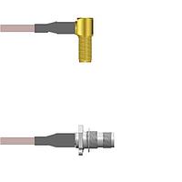Amphenol Custom Cable Q-2S04O000H096i ສາຍສະບັບ RF SMA-RJB/TNC-SJB G142 96I