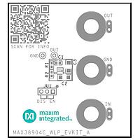 Maxim Integrated MAX38904CEVK#WLP ຕົວຄວບຄຸມແຮງແສງ LDO 2A ສະຫຼຸບສຽງຕໍ່້າ LDO ຕົວຄວບຄຸມແຮງແສງເຊັນດິນ