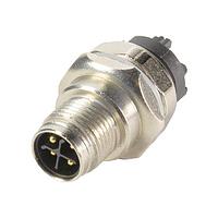 HARTING 21033091431 ຕົວເຊື່ອມ M12 S-code 3+PE ຂາຍຜູ້ຊາຍປົກກັນຕົວຊີວິດຕົວຕິດບົດພິມຕົວຕິດ THR ຕົວຕິດດ້ານໜ້າ