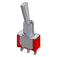 Mountain Switch 108-1MS2T6B1M1QE-EVX ສະຫນອງສະຫນອງ SWITCH TOGGLE SPDT
