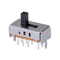 Same Sky (formerly CUI Devices) SLW-127787-4A-S-D ສະລາຍສະວິດ 12.7 x 7.8 x 7 mm, 4 mm ຕົວກະທົບສະລາຍສູງ, ຜ່ານຮູ
