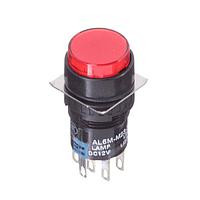 IDEC AL6M-M23-R ສະຫຼຸບສະຫຼຸບມາດຕະຖານ 16mm ປຸ່ມກົດສະແດງແສງ