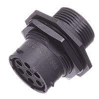 Amphenol SINE Systems RTS714N7S03 ຕົວເຊື່ອມ RECEPTACLE JAM NUT SIZE 14 7POS SOCKET