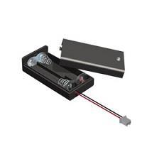 Keystone Electronics 2490CN ຖານຖ້ວມແບດເຕີຣີ 2 AA CELL DENSIPAK ມີຕົວເຊື່ອມ PC