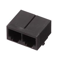 Molex 43223-6101 Ganged RA 6/6/2 RJ-11 ບໍ່ມີຂອບ ganged
