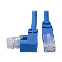 Tripp Lite N204-001-BL-LA Cat 6 1FT CT6 90 ອົງສາ ຊ້າຍ,180 ອົງສາ