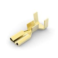 AMP Connectors - TE Connectivity 60742-1 ປະຕູຮັບ 18-14 AWG .187 RCPT ມົນມົນ 12500