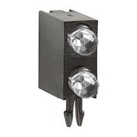 BIVAR H220CGDL-LP ຕົວບອກຄວາມສະຫງວນບອດວິດຕະພາບ LED LED Assembly, ມຸມຂວາ, LED 3mm, ລະດັບສອງ, 1 ສະຖານີ, ສີຂຽວ, ເລນສແບບກະຈາຍ, ກະບອກກະບອງຕ່ຳ, ມີຫຼັກຈຸດຕຳແໜ່ງ.