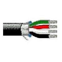 Belden 5302F1 0101000 ສຽງ, ຄວາມປອດໄພ ແລະ ເປັນສັນຍານ 18AWG 4C SHIELD 1000ft SPOOL ສີດຳ