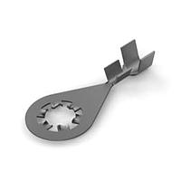 AMP Connectors - TE Connectivity 444026-2 ຫຼັກສີ້ງ RING TONGUE ANTIROTIONAL