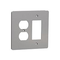 Square D SQWS802452GY ກອງປົກກັນ 2 G MID+ 1 DUPLEX 1 DECO WP GY