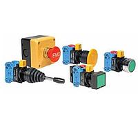 IDEC HW1B-X4F20-R ສະຫນັບສະຫນູນການຢຸດຉົດສະຫນັບ 22mm Emergency-Stop