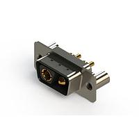 EDAC 627-2WK2624-1NB ຕົວເຊື່ອມຕໍ່ Mixed Contact D-Sub Connectors Vertical Combo Dsub