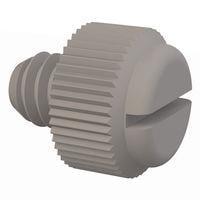 Essentra Components 092520025TEG ກຸມນິ້ວສະແລດ Thumb Screw Slotted, 1/4-20 Thread, 1/4 Lg