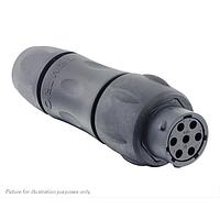 Eaton Souriau-Sunbank UTSX1JC147S ປຸ່ມຮັບສະຫນອງ ປຸ່ມຮັບສະຫນອງໃນແນວ, ມີກະແຈບເຄື່ອງປົກກັນສາຍສົນ, ສໍາລັບ 7 ຕໍ່ຕ້ານຜູ້ຍິງ, IP68/69K