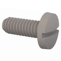 Essentra Components 010832B043 ຕົວຢືດສະກຣູເຄື່ອງຈັກ ສະກຣູສະໂລດ, #8-32 ການດັບກະດູກ, 7/16 ນິ້ວ ຍາວ