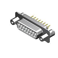Molex / FCT 173109-0454 ຕໍ່ຕໍ່ D-Sub - ຄວາມໜາ້ນມາດຕະຖານ FCT DSUB STR PC RCPT 37 PN ມີ CLINCH