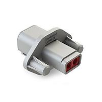 Amphenol SINE Systems ATP04-2P-PM08G 2-ທາງ 2 ຂາຍກັບ Rcpt ນັກສວດ Pnl Mnt ມີ Gasket ສີເຫຼືອງ