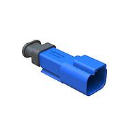 Amphenol SINE Systems AT04-2P-SR01BLU ປຸ່ມຮັບ 2 ຕຳແໜ່ງ, ປຸ່ມຮັບ, ກະດູກ, SR01 ການປົກປ້ອງການດຶງ (ການປິດມາດຕະຖານ), ຮ່າງສີຟ້າ