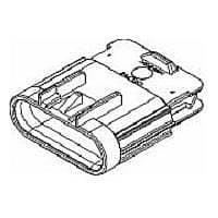 Aptiv 15397579 ຕົວເຊື່ອມຕໍ່ CON GT150 6W ML ASY