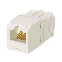 Panduit CJ688TGIW-24 ໂມດູນມິນິ-ຄອມ, Cat 6, UTP, 8 pos 8 wir