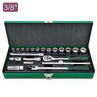 TOPTUL GCAD2006 20PCS 3/8 ນິ້ວ DR. ຊຸດເຕົ້າຮັບ