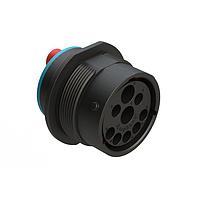 Amphenol SINE Systems AHDP04-24-91PR16-SRA ປະຕູຮັບສະຫຼຸບຂະໜາດ 24, ຕຳແໜ່ງ 9 ປະຕູຮັບ ISOBUS, ພິນ, ການປິດສະຫຼຸບຂະໜາດລົດລົງ, ອາແດບເຕີງວົງສົມມົດ (SRA). ໝາຍເຫດ: ໃຊ້ (ຂະໜາດ 8) PN# AT60-204-08141-16 ຕິດຕໍ່ສຳລັບ 6AWG/16mm ການນໍາໃຊ້