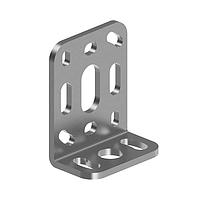 Banner Engineering SMB300 ຂາຍອຸປະກອນສະນເຊີ: ມຸມຂວາ; ຂາຍມຸມຂວາເຫຼັ້ງໄຟດ້າງສະເຫຼີມສົດສຳລັບການຕິດຕັ້ງ 2-ແກນ; ຊ່ອງວ່າງສຳລັບການຕິດຕັ້ງ LR/PT400; ໃຊ້ກັບ SP300 LR/PT400 LP400WB LR/PT200