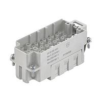 HARTING 09380563001 ຕົວເຊື່ອມຕໍ່ມິຕຣິກຮູບວົງມົນ HAN 16B MA 56P CRIMP INSERT