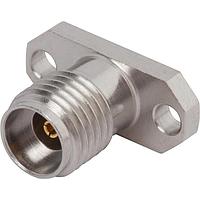 Amphenol SV Microwave SF1552-6002 ຕູ້ຕໍ່ຕ່າງ Single Port Connectors 2.92mm F FlangMntCon 2Hole Accepts0.012 P