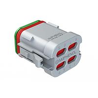 Amphenol SINE Systems AT06-08SA-SS01 ຕົວເຊື່ອມ 8P PLUG END CAP SEAL KEY POSITION A