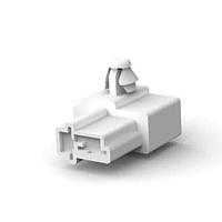 AMP Connectors - TE Connectivity 176992-1 ຝາປົກ 250 DBL LOCK CAP IKEI 2P NAT