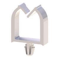 Essentra Components MWSEA1-1-2-19 ອຸປະກອນຕິດຕັ້ງສາຍແລະເຄື່ອງສົມບັດ CB Spt,Thrd ML,Mini,Nat,5/8 in Spc