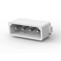AMP Connectors - TE Connectivity 350424-1 ຫົວຂໍ້ CONN PCM 4 POS TIN